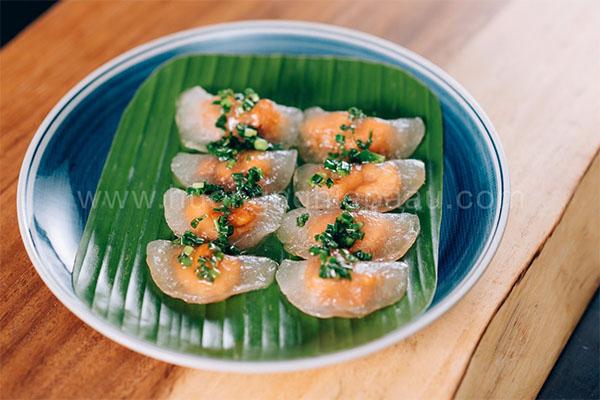 Bánh bột lọc Huế hấp dẫn