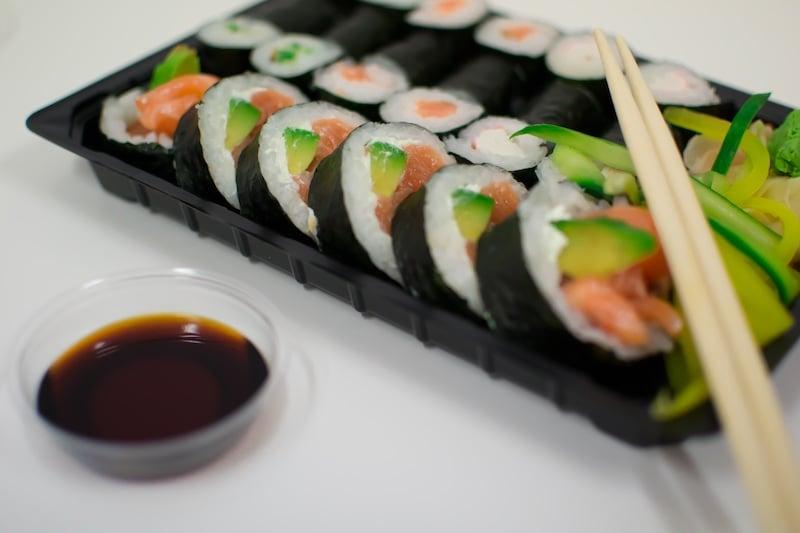 Cách làm gừng hồng ăn sushi