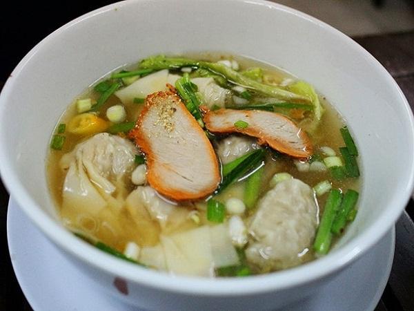thành phẩm hoành thánh thịt xá xíu