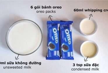 4 Cách làm kem từ bánh oreo thơm ngon béo ngậy đơn giản tại nhà