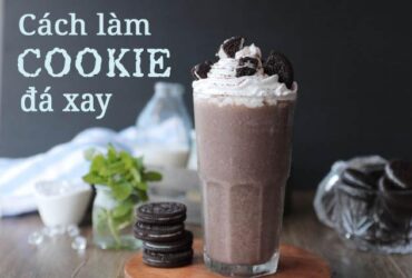 HƯỚNG DẪN CÁCH LÀM COOKIE ĐÁ XAY TỪ BÁNH OREO NGON TUYỆT