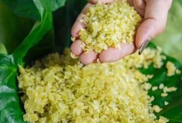 Cách nấu xôi cốm và chè cốm hạt sen chuẩn vị Hà Nội