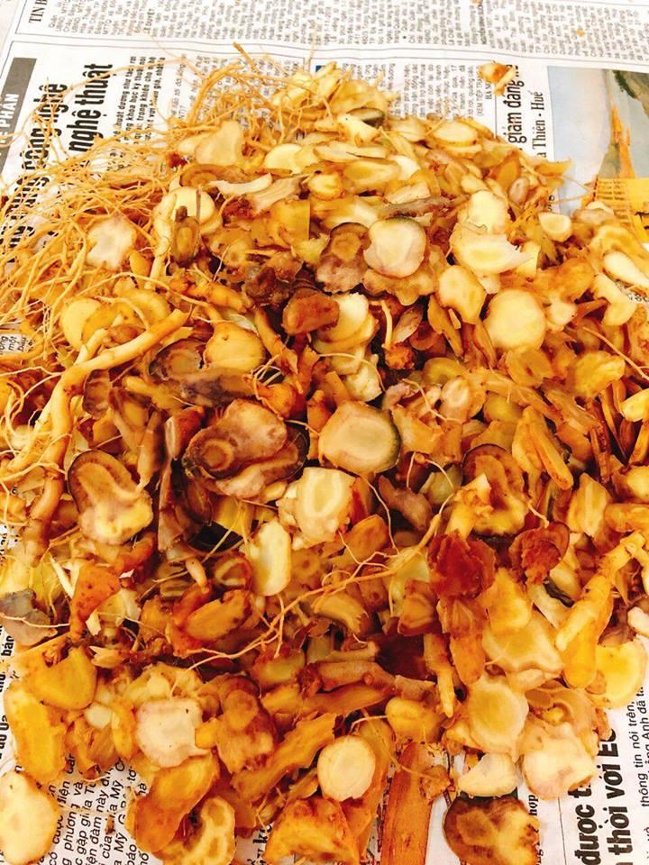 Sâm Ngọc Linh ngâm mật ong